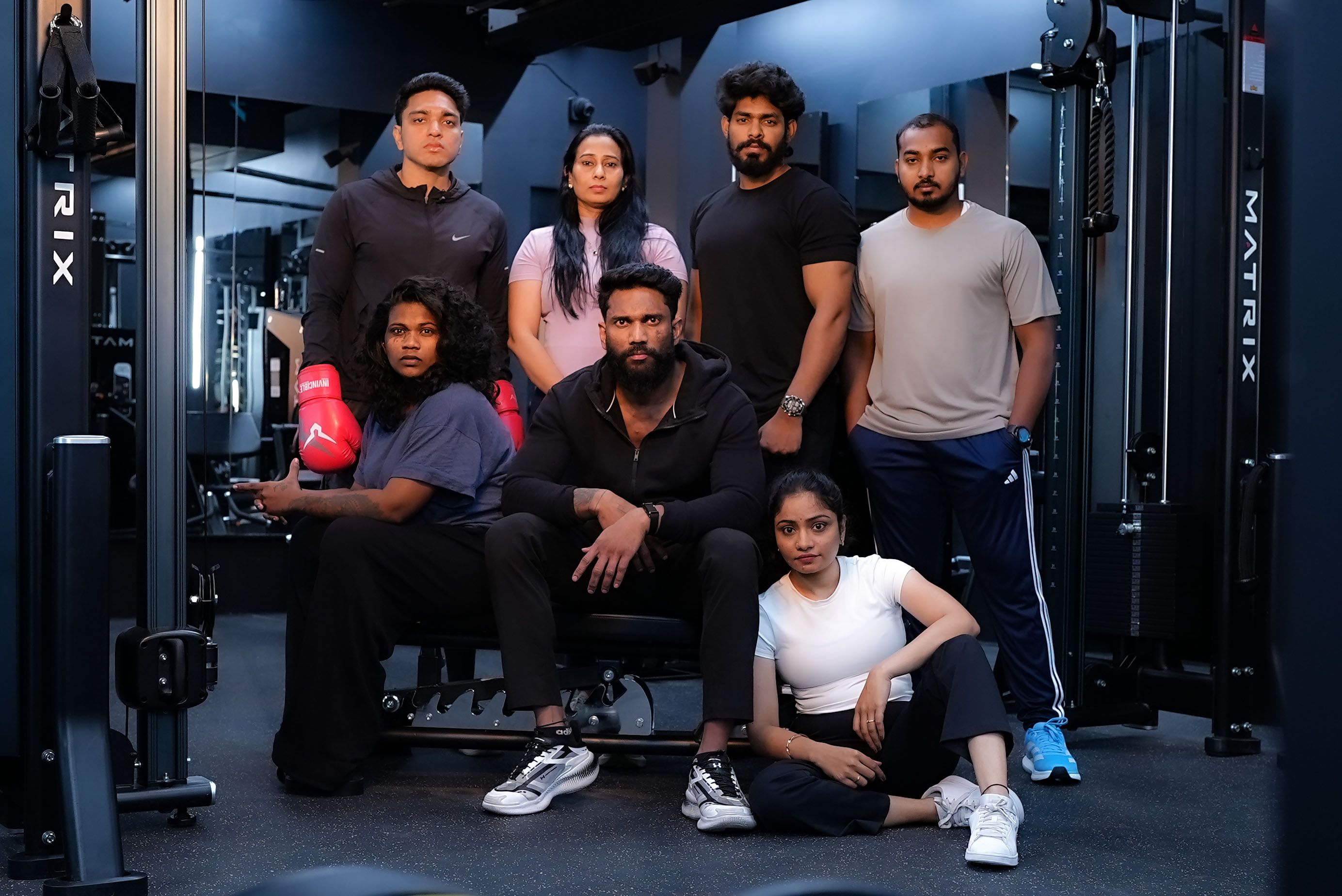 The RAW Personal Studio team gathered on the studio floor